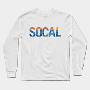 SOCAL Southern California Pride Illustration Long Sleeve T-Shirt